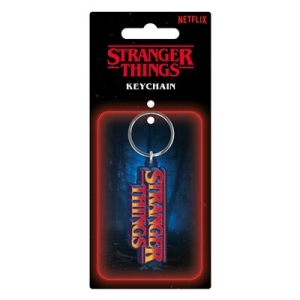 Stranger Things - Retro Logo Keychain i gruppen MERCHANDISE / Nyckelring /  /  hos Bengans Skivbutik AB (5648481)