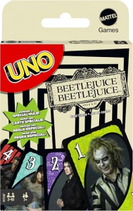 Mattel Games  - Uno Beetlejuice i gruppen MERCHANDISE / Sällskapsspel / Film-Musikal hos Bengans Skivbutik AB (5648488)