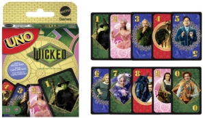 Mattel Games  - Uno Wicked i gruppen MERCHANDISE / Sällskapsspel / Film-Musikal hos Bengans Skivbutik AB (5648489)
