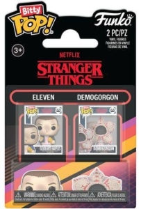 Stranger Things - Funko Bitty Pop:2-Pack - Eleven & Demogorgon i gruppen Minishops / Stranger things hos Bengans Skivbutik AB (5648501)