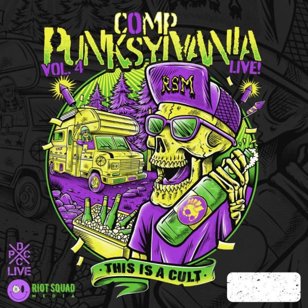 Various Artists - Camp Punksylvania Vol. 4 Live i gruppen VINYL / Toppsäljare hos Bengans Skivbutik AB (5648571)