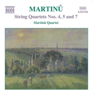 Martinu Bohuslav - String Quartets Vol 3 i gruppen Externt_Lager / Naxoslager hos Bengans Skivbutik AB (564863)