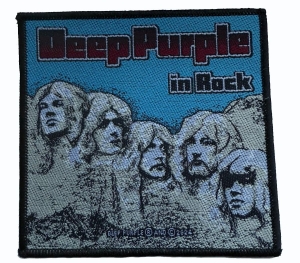 Deep Purple - Patch In Rock (9,6 X 10 Cm) i gruppen MERCHANDISE / Tygmärke / Hårdrock hos Bengans Skivbutik AB (5648774)