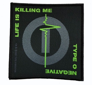 Type O Negative - Patch Life Is Killing Me (9,5  X 10 i gruppen MERCHANDISE / Tygmärke / Hårdrock hos Bengans Skivbutik AB (5648777)