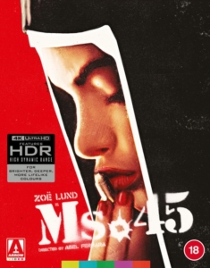Movie - Ms .45 (4K Uhd, Limited Edition) i gruppen Film / Film Blu-ray hos Bengans Skivbutik AB (5648815)