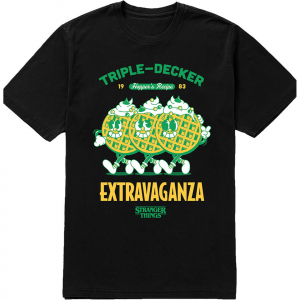 Stranger Things - Ahoy Now Available Uni Bl T-Shirt i gruppen MERCHANDISE / T-shirt / Film-Musikal hos Bengans Skivbutik AB (5649158r)