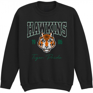 Stranger Things - High School Hawkins Uni Bl Sweatshirt i gruppen MERCHANDISE / Sweatshirt / Film-Musikal hos Bengans Skivbutik AB (5649177r)
