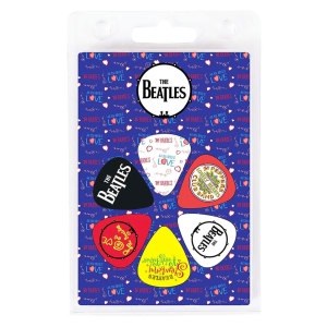 The Beatles - Love Is 6-Pack Plectrum Pack i gruppen MERCHANDISE / Merch / Pop-Rock hos Bengans Skivbutik AB (5649188)