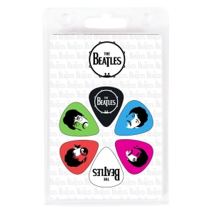 The Beatles - Faces 6-Pack Plectrum Pack i gruppen MERCHANDISE / Merch / Pop-Rock hos Bengans Skivbutik AB (5649189)
