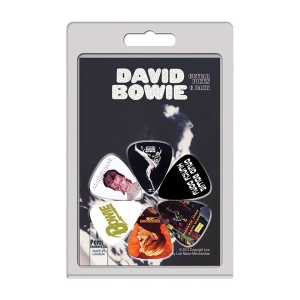 David Bowie - Album Covers 2 6-Pack Plectrum Pack i gruppen MERCHANDISE / Merch / Pop-Rock hos Bengans Skivbutik AB (5649203)
