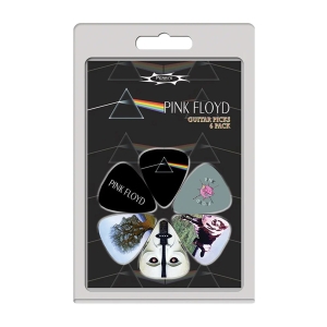 Pink Floyd - Covers 6-Pack Plectrum Pack i gruppen MERCHANDISE / Merch / Pop-Rock hos Bengans Skivbutik AB (5649205)