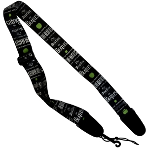 The Beatles - Apple Guitar Strap i gruppen MERCHANDISE / Merch / Pop-Rock hos Bengans Skivbutik AB (5649217)