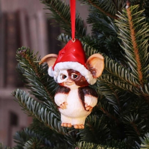 Gremlins - Gizmo Santa Hat Hanging Ornament 10.5Cm i gruppen VI TIPSAR / Christmas Merch hos Bengans Skivbutik AB (5649458)