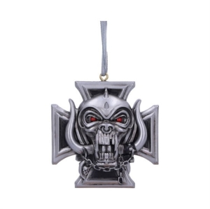 Motorhead - Motorhead Warpig Cross Hanging Ornament 6Cm i gruppen MERCHANDISE / Merch / Hårdrock hos Bengans Skivbutik AB (5649460)
