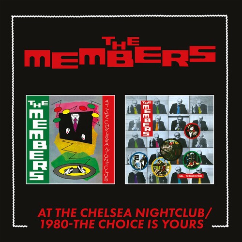 The Members - At The Chelsea Nightclub / 1980 - T i gruppen CD / Pop-Rock hos Bengans Skivbutik AB (5649578)