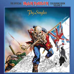 Iron Maiden  - The Official Iron Maiden Colouring Book - The Singles  i gruppen Minishops / Rock N' Roll Colouring Books hos Bengans Skivbutik AB (5649602)