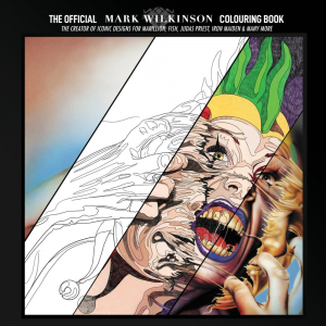 Mark Wilkinson - The Official Mark Wilkinson Colouring Book  i gruppen Minishops / Rock N' Roll Colouring Books hos Bengans Skivbutik AB (5649607)