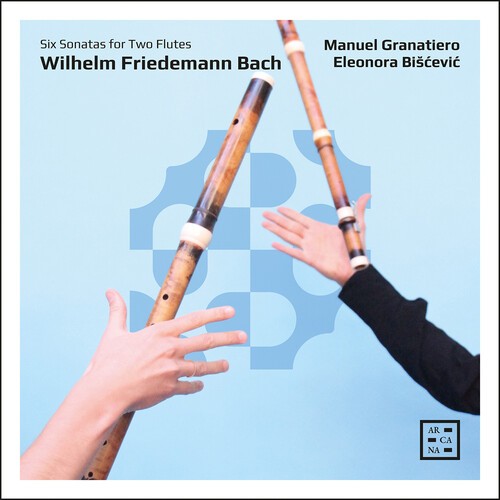 Bach W F - Six Sonatas For Two Flutes i gruppen CD / Toppsäljare hos Bengans Skivbutik AB (5649644)