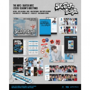 The Boyz - 2026 Seasons Greetings (Skater Boyz) + Photocard i gruppen MERCHANDISE / Merch / Kommande / K-Pop hos Bengans Skivbutik AB (5649717)