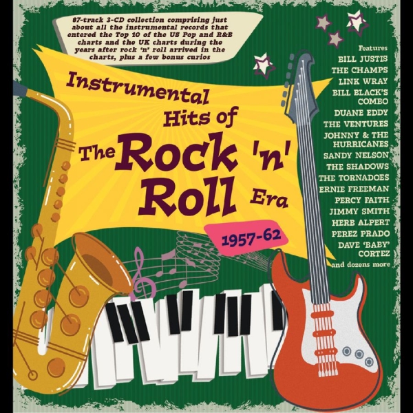 Various Artists - Instrumental Hits Of The Rock 'N' R i gruppen CD / Toppsäljare hos Bengans Skivbutik AB (5649876)