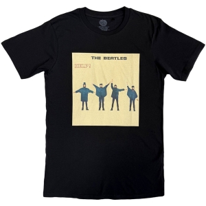The Beatles - Help! Album Cover Uni Bl T-Shirt i gruppen MERCHANDISE / T-shirt / Pop-Rock hos Bengans Skivbutik AB (5650170r)