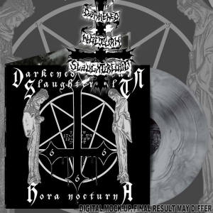 Darkened Nocturn Slaughtercult - Hora Nocturna (Black/Silver Marbled i gruppen VI TIPSAR / Fredagsreleaser / 2025-11-28 hos Bengans Skivbutik AB (5650220)