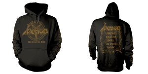 Venom - Hood - Welcome To Hell (L) i gruppen MERCHANDISE / Hoodies / Nyheter / Hårdrock hos Bengans Skivbutik AB (5650254)