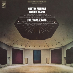 Feldman Morton - Rothko Chapel/For Frank O'hara (50T i gruppen VINYL / Kommande / Pop-Rock hos Bengans Skivbutik AB (5650355)