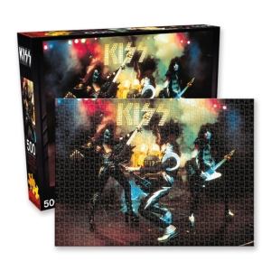 Kiss - Kiss Alive 500 Piece Jigsaw Puzzle i gruppen MERCHANDISE / Pussel / Hårdrock hos Bengans Skivbutik AB (5650400)