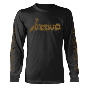 Venom - L/S Logo Gold (S) i gruppen MERCHANDISE / T-shirt / Nyheter / Hårdrock hos Bengans Skivbutik AB (5650462)