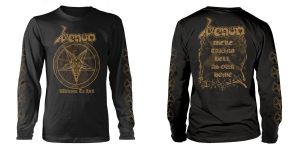 Venom - L/S Welcome To Hell (M) i gruppen MERCHANDISE / T-shirt / Nyheter / Hårdrock hos Bengans Skivbutik AB (5650471)
