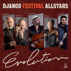 Django Festival All Stars - Evolution i gruppen CD / Kommande / Jazz hos Bengans Skivbutik AB (5650585)