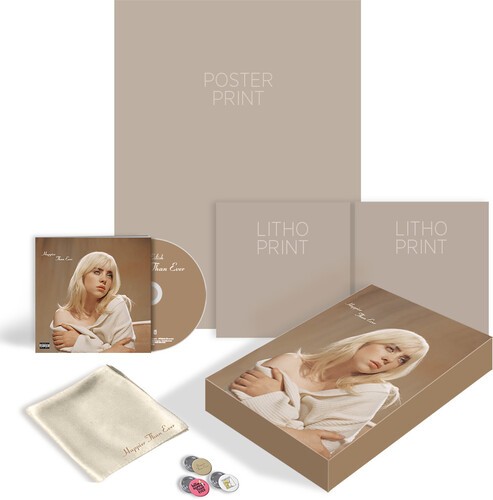 Billie Eilish - Happier Than Ever (Super Deluxe Edition) i gruppen CD / Pop-Rock hos Bengans Skivbutik AB (5650686)