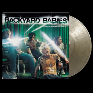 Backyard Babies - Making Enemies Is Good (Ltd Numbered Silver & Black Marbled Vinyl LP) i gruppen VINYL / Kommande / Hårdrock,Svensk Musik hos Bengans Skivbutik AB (5650740)