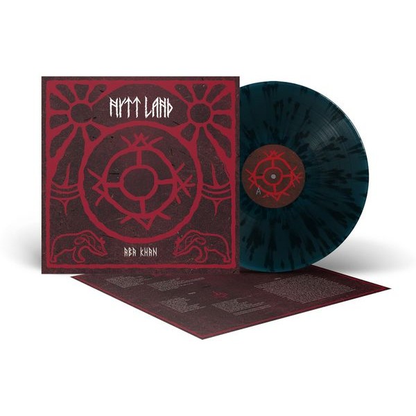 Nytt Land - Aba Khan (Blue Splatter Vinyl Lp) i gruppen VINYL / Hårdrock hos Bengans Skivbutik AB (5651411)