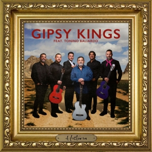 Gipsy Kings Feat. Tonino Baliardo - Historia (White And Blue Marble Vin i gruppen VINYL / Kommande / Pop-Rock,World Music hos Bengans Skivbutik AB (5651671)
