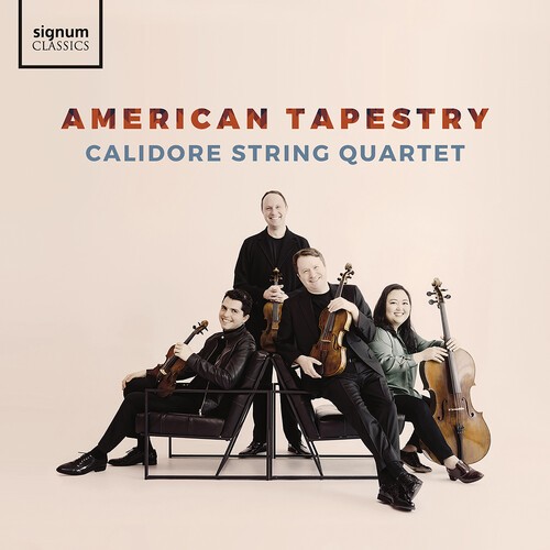 Calidore Quartet - American Tapestry i gruppen CD / Klassiskt hos Bengans Skivbutik AB (5651711)