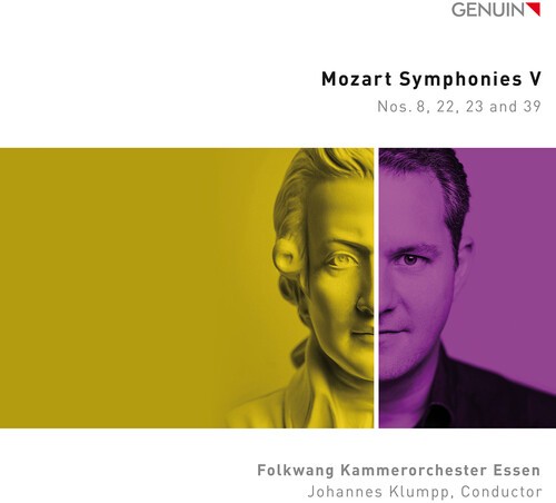 Mozart W A - Symphonies V - Nos. 8, 22, 23 & 39 i gruppen CD / Klassiskt hos Bengans Skivbutik AB (5651712)