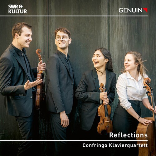 Confringo Klavierquartett - Reflections i gruppen CD / Klassiskt hos Bengans Skivbutik AB (5651715)