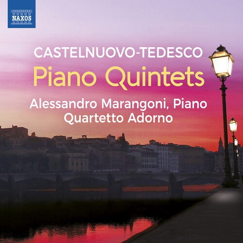 Mario Castelnuovo-Tedesco - Piano Quintets i gruppen CD / Klassiskt hos Bengans Skivbutik AB (5651781)