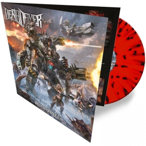 Death Dealer - Reign Of Steel (Red/Black Splatter i gruppen VINYL / Kommande / Hårdrock hos Bengans Skivbutik AB (5652054)