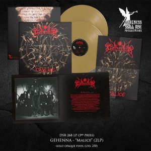 Gehenna - Malice (Our Third Spell) (2 Lp Gold i gruppen VINYL / Kommande / Hårdrock hos Bengans Skivbutik AB (5652331)