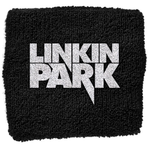 Linkin Park - Logo Embroidered Wristband i gruppen MERCHANDISE / Merch / Hårdrock hos Bengans Skivbutik AB (5653065)