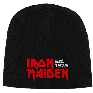 Iron Maiden - Est 1975 Beanie Hat i gruppen MERCHANDISE / Merch / Hårdrock hos Bengans Skivbutik AB (5653099)