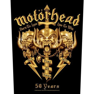Motorhead - Core 50Th Back Patch i gruppen MERCHANDISE / Tygmärke / Hårdrock hos Bengans Skivbutik AB (5653102)
