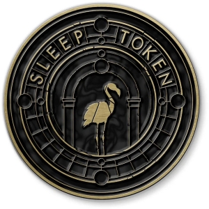 Sleep Token - Even In Arcadia Crest Pin Badge i gruppen MERCHANDISE / Merch / Hårdrock hos Bengans Skivbutik AB (5653120)