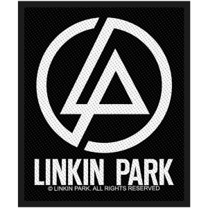 Linkin Park - Lp Logo Standard Patch i gruppen MERCHANDISE / Tygmärke / Hårdrock hos Bengans Skivbutik AB (5653127)