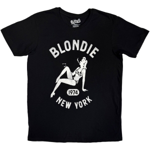 Blondie - New York Uni Bl T-Shirt i gruppen MERCHANDISE / T-shirt / Pop-Rock hos Bengans Skivbutik AB (5653194r)