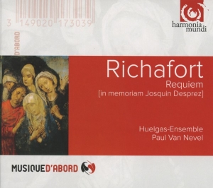 Richafort J. - Requiem i gruppen CD / Klassiskt,Övrigt hos Bengans Skivbutik AB (565364)