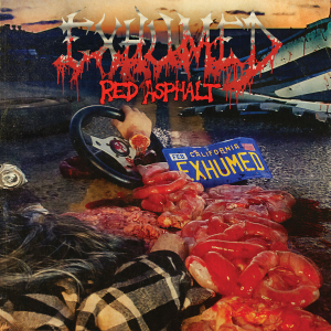 Exhumed - Red Asphalt (Blood Red Vinyl LP) i gruppen VI TIPSAR / Fredagsreleaser / 2026-02-20 hos Bengans Skivbutik AB (5653870)